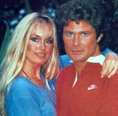Caterine Hickland and Hasselhoff